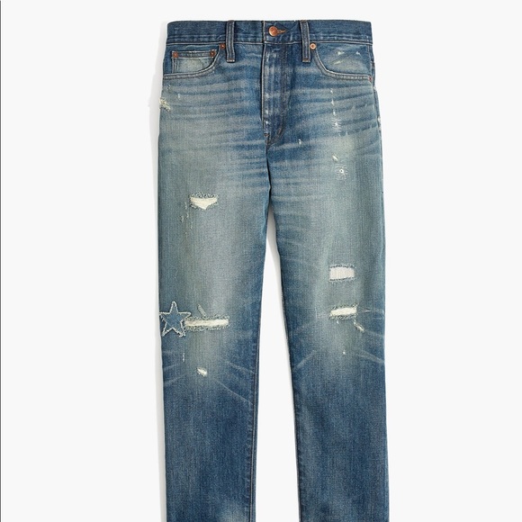 *NWT Madewell - Rivet & Thread High-Rise Slim Boyjeans - Size 25 - Picture 2 of 14